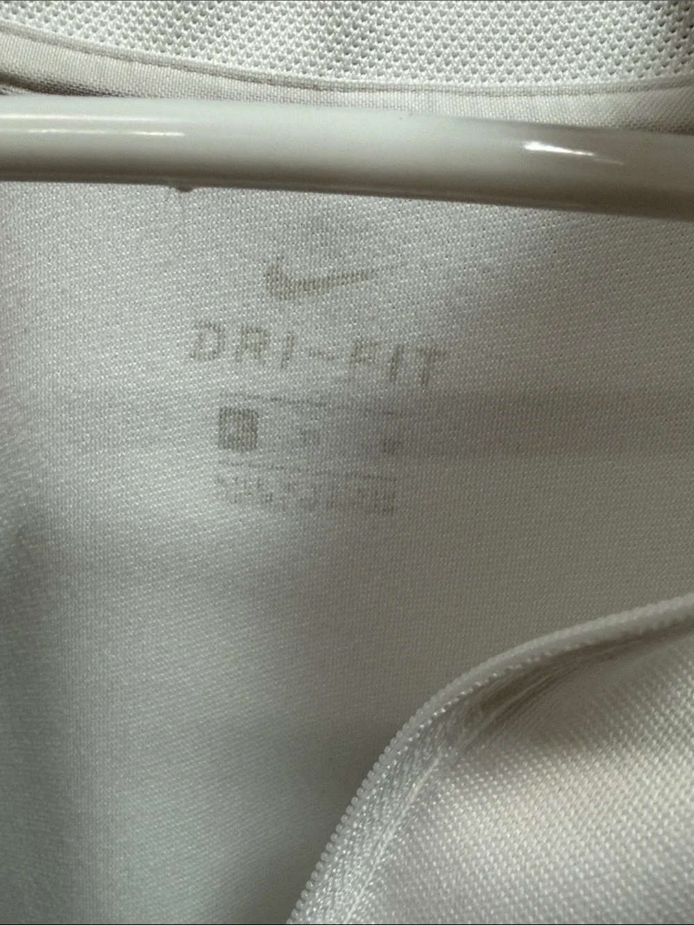 Nike Men’s White Half-Zip Performance Pullover